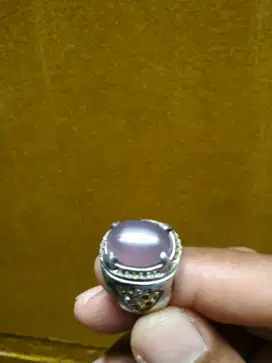 Cincin batu lavender baturaja