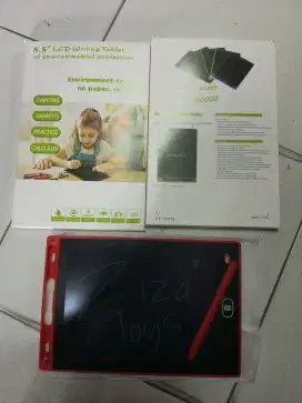 Mainan anak lcd tab baterai