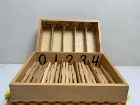 Montessori spindle box