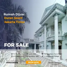 Rumah Dijual Cepat di Duren Sawit Jakarta