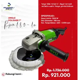 Mesin poliser ryu 7 inch