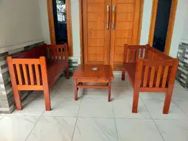 Kursi + meja jual cepat