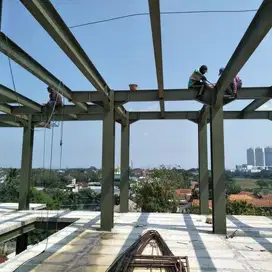 Konstruksi baja WH / H beam bandung | sawargi kreasindo