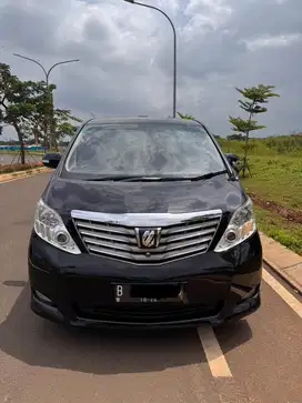 ALPHARD CBU 2009 murah terawat pakaian pribadi.