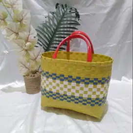 Tas Anyaman Plastik, Hampers  Model Wirakra