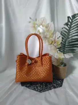 Tas Anyaman Souvenir Ulang Tahun, Anniversarry Pernikahan Model Cherry