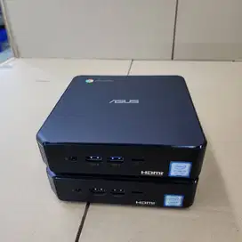 MINI PC ASUS CHROME CORE i7 GEN 8 RAM 4GB HDD 32GB BAGUS R-NGC