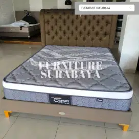 Kasur springbed american pillo pocket plushtop garnet 160x200 160 bed
