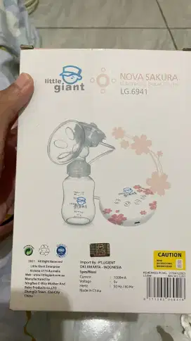 BU Pumping, Little Giant Nova Sakura Electrical Breast Pump