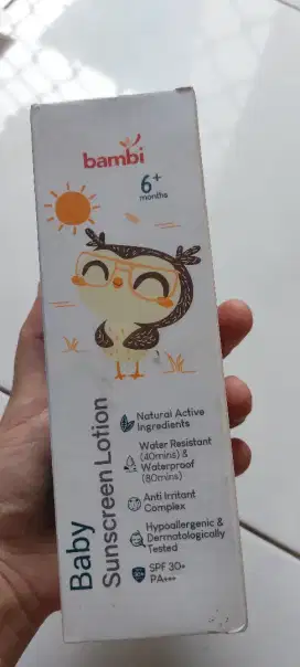 BAMBI suncreen lotion