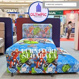 Bedset anak 90x200 tempat tidur sorong 2 in 1 uk 90 gambar anak cowok