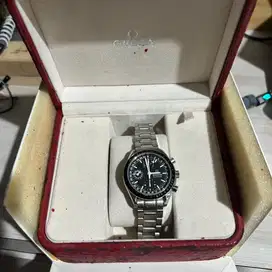 Omega rare Triple Date black dial fullset