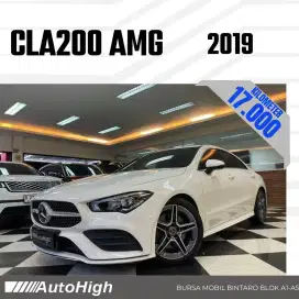 DP10% [Km17.000] CLA200 AMG 2019 White / C200 Reg 2021 #AUTOHIGH