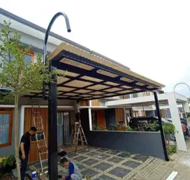 Kanopi atap minimalis