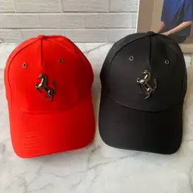 TOPI FERRARI BASEBALL BRANDED IMPORT