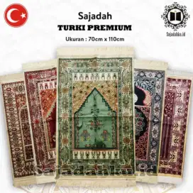 Sajadah turki Turkey premium WANGI dewasa bulu tebal UK 70x110