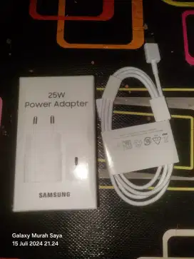 Carger samsung..25watt..supercepat..bawaan a55..baru,blm dipakai
