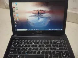 Laptop Asus X45U Upgrade SSD tangan pertama, batre charger baru, tas