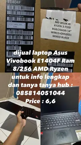 Laptop Asus Vivobook E1404F