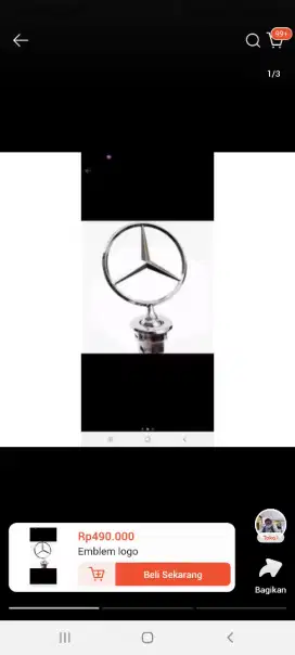 Emblem logo mercedes