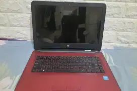 Laptop HP Ram 4Gb Red On Black Good Condition