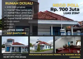 Dijual Rumah 2 lantai posisi hook