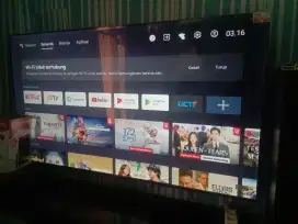 Jual cepat (BU) android Aqua tv 70inch
