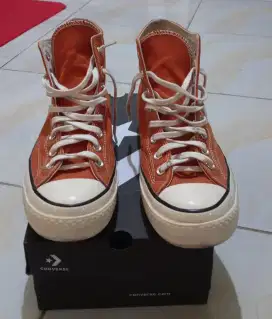 Converse casual warna orange original
