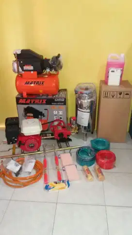 Paket usaha steam kendaraan paket lengkap dgn salju