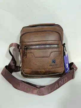 Tas Selempang Kulit Pria Polo Slempang Cowok Kekinian