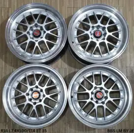 Jual velg mobil rep bbs r16 4x100 4x114,3 avanza xenia livina jazz dll