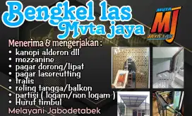 Kanopi , pagar , partisi , reling dll