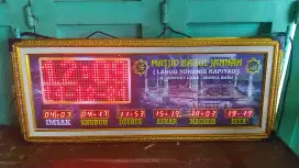 Jam masjid P10 segmen 40X100
