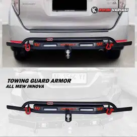 BUMPER PENGAMAN MOBIL BELAKANG TOWING GUARD ARMOR ALL NEW INNOVA