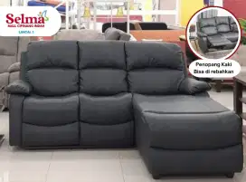 Sofa L Kulit Murah