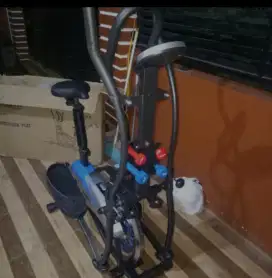 Alat fitness sepeda statis orbitrack