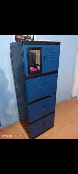 Lemari plastik 4 susun