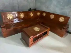 Kursi / bangku kayu jati