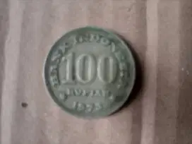 uang koin Rp 100 edisi 1973