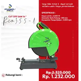 Mesin cutting well 14 inch murah bergaransi