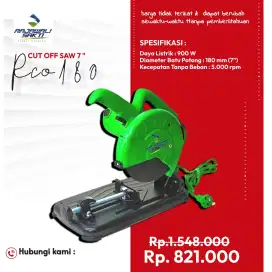 Mesin cutting well ryu 7 inch murah bergaransi