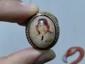 Cincin motif gambar Presiden RI Pertama, Mr Soekarno