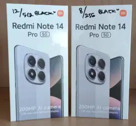 Xiaomi Redmi Note 14 pro 5G ram 8+8/256gb grs Resmi