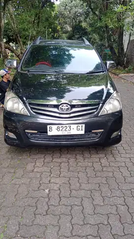 toyota inova g thn2005 w hitam bensin manual trwt siap pakai pjk baru