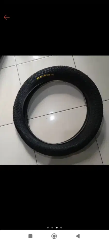 Jual sepasang ban sepeda luar dalam UK ring 20, 20x30
