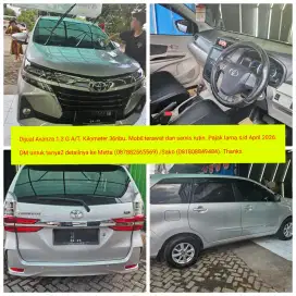 Toyota Avanza 1.300 G Automatic, silver, mulus, tangan pertama.