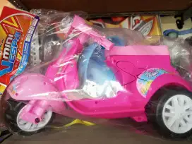 PROMO!!! Mainan Anak Vespa Naik Helm