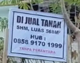 Jual tanah di Kel.Banjer, Kecamatan Tikala Manado - Sulawesi Utara