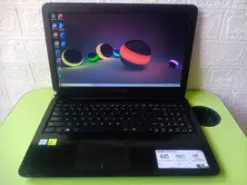 Laptop Gaming/Desain Asus A556U Core i5 Gen6 VGA 2Gb RAM 8Gb/HDD 500Gb