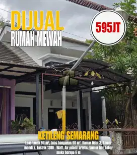Murah dijual rumah siap pakai ketileng klipang dekat RSUD wongsonegoro